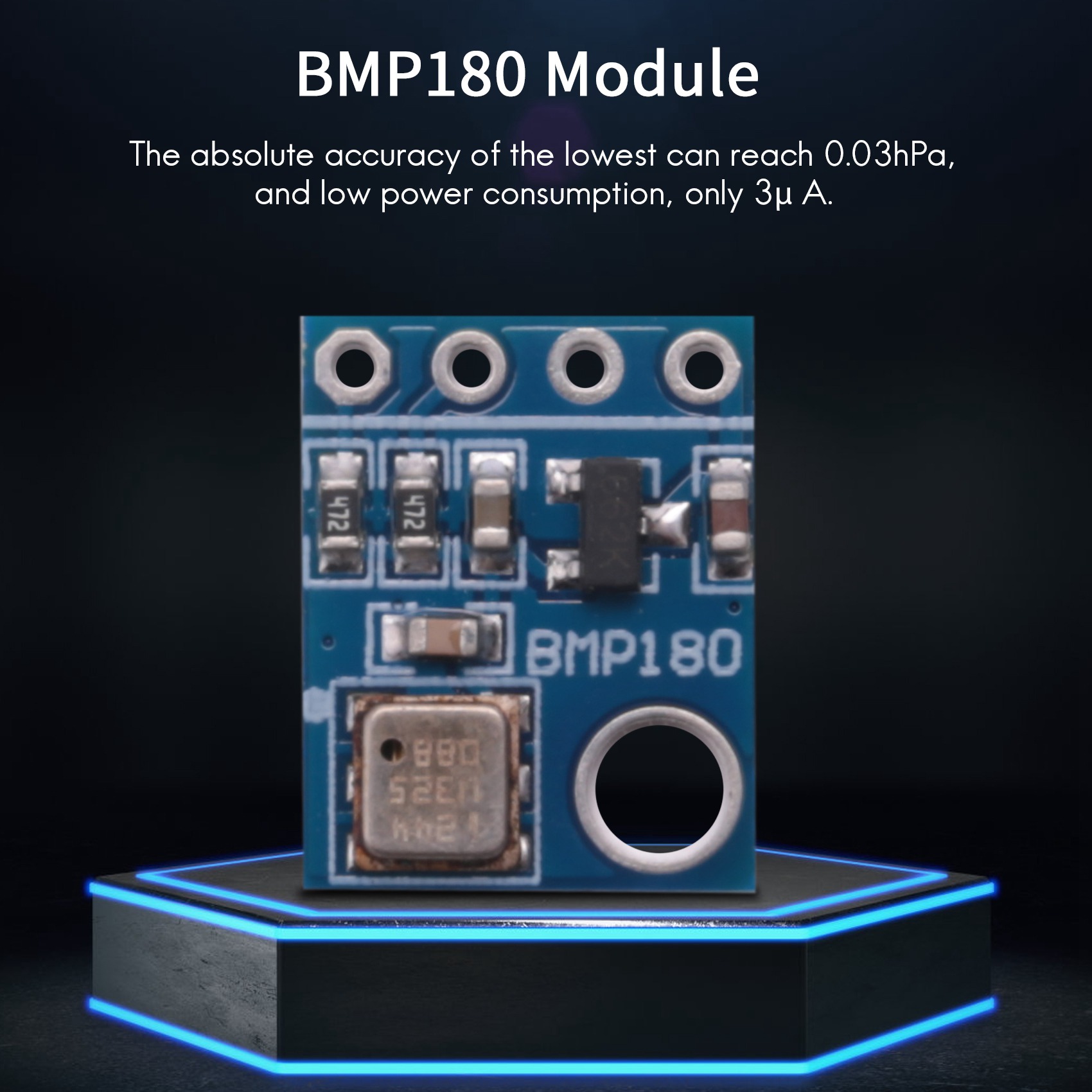 5Pcs GY-68 BMP180 Barometric Pressure Temperature Sensor Replace BMP085. 