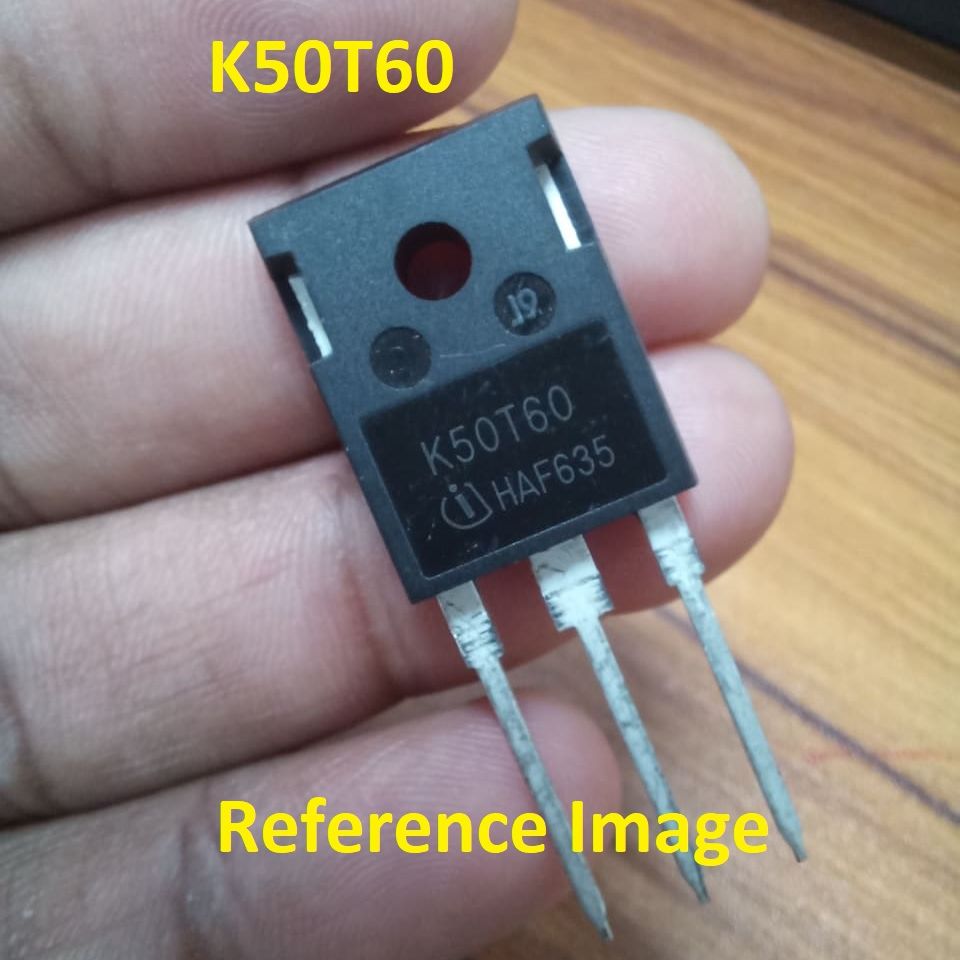 IKW50T60 IGBT K50T60 IC 50T60 K50T60 IGBT 600V 50A IGBT N Channel Transistor Mosfet TO-247 3Pin Leads. 