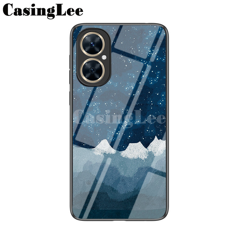 For VIVO Y78 Case Couple Starry Moon Protector Meteor Start Back Casing For VIVO Y78 Back Cover
