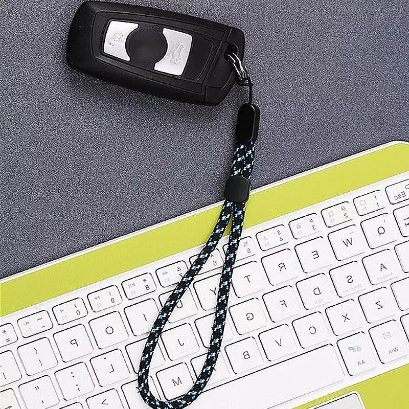 Adjustable Hand Wrist Lanyard Strap String For Mobile Phone Keys Keychains USB Flash Drives U Disk Camera Anti-lost Lanyard. 