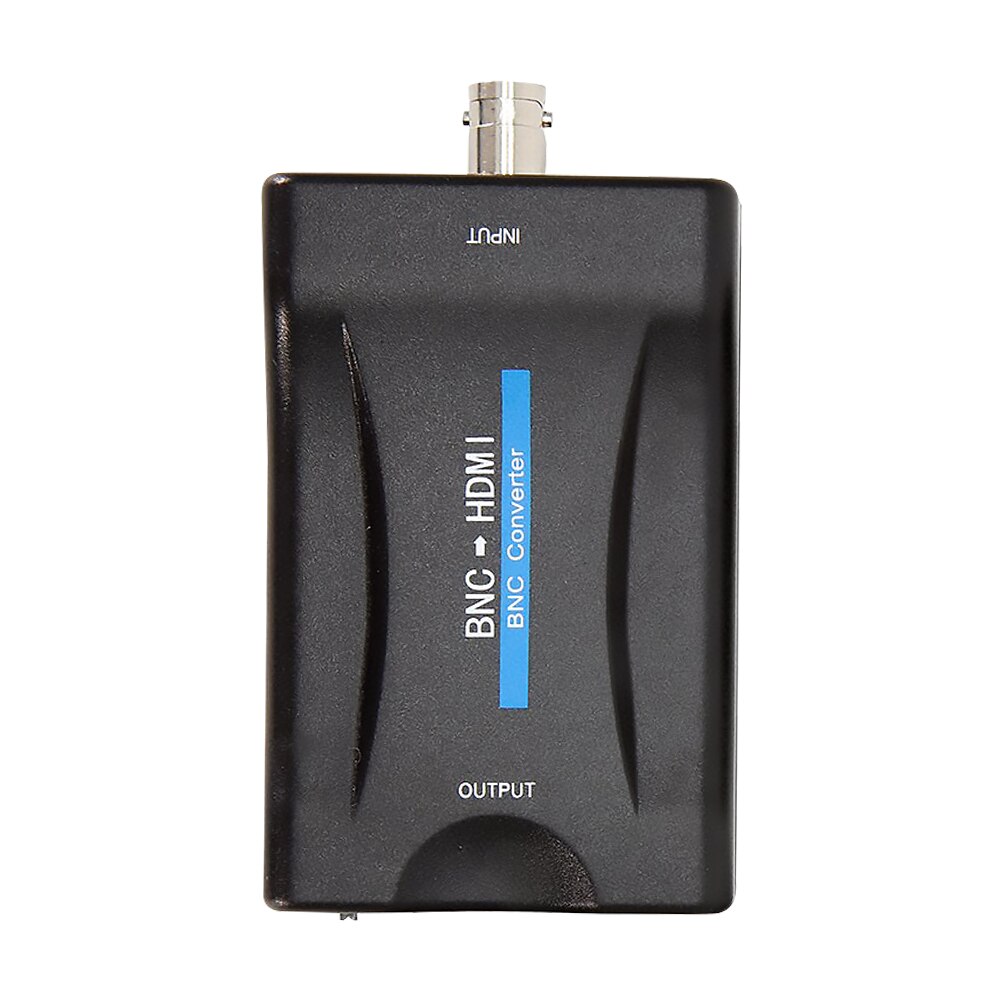 BNC TO HDMI-compatible Composite Video Signal Converter PAL NTSC Extender Coax Cable Splitter For TV. 