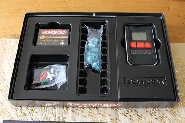 Monopoly Electronic Banking board game with four ATM card,latest monopoly for kids.4 different card with ATM machine. 