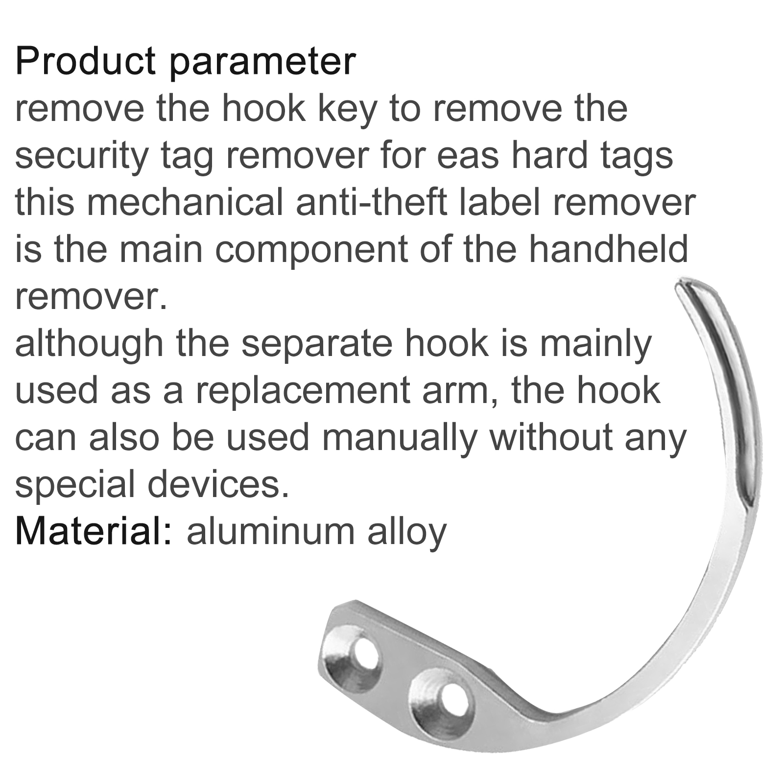 Security Tag Handheld Handheld Tag Detacher Remover. 