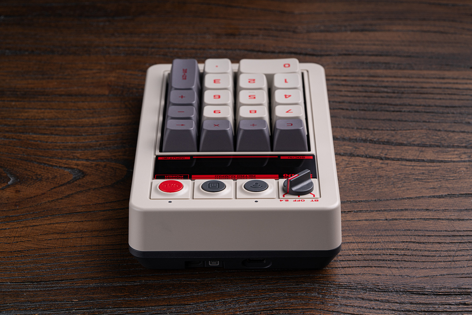 8BitDo Retro 18 Mechanical Numpad, Supports Calculator Mode, Bluetooth / 2.4G / Wired Numpad for Windows and Android. 