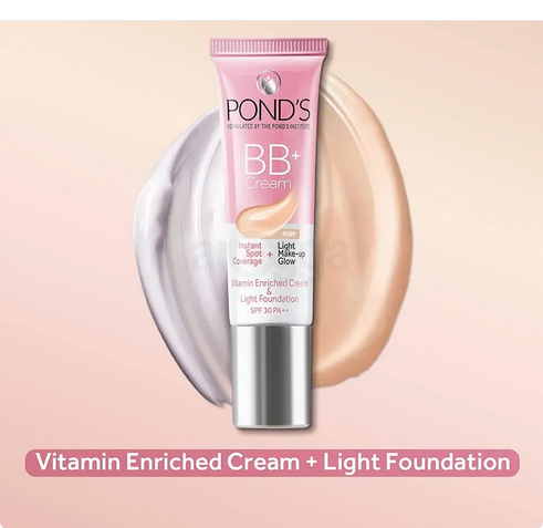 Pond's BB+ Cream Instant Spot Coverage + Light Make-up Glow Ivory SPF 30 PA++=18g