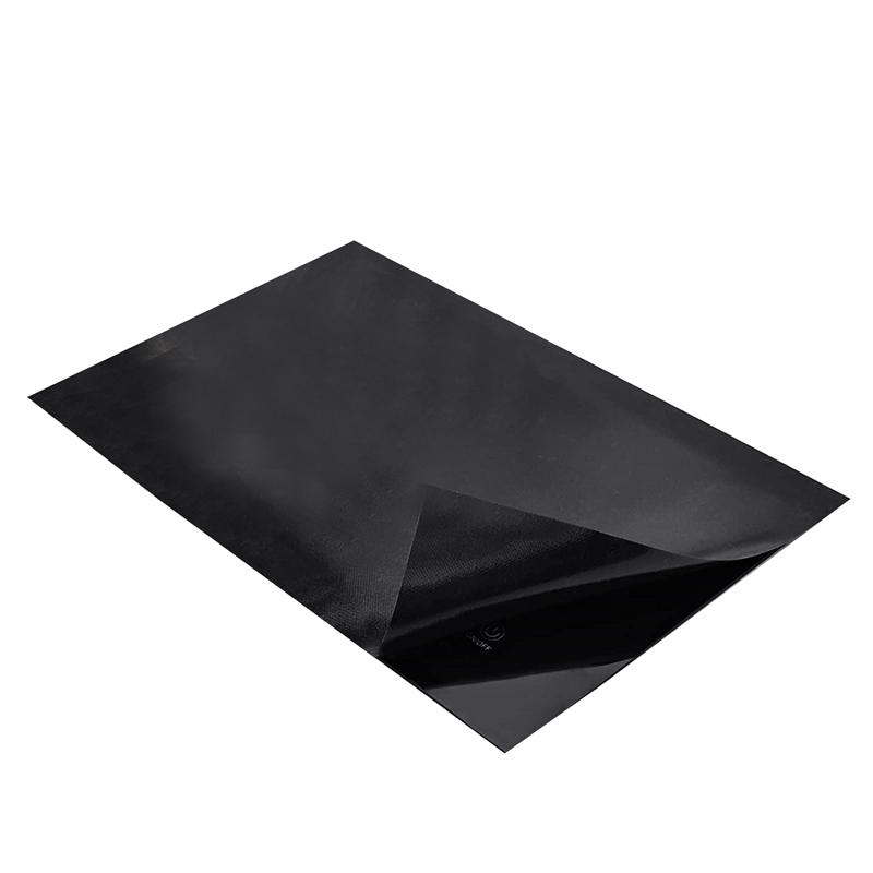 Large Induction Cooktop Protector Mat 21.2x35.4 Inch, Electric Stove Burner Covers Antiscratch As Glass Top Stove Cover Easy Install