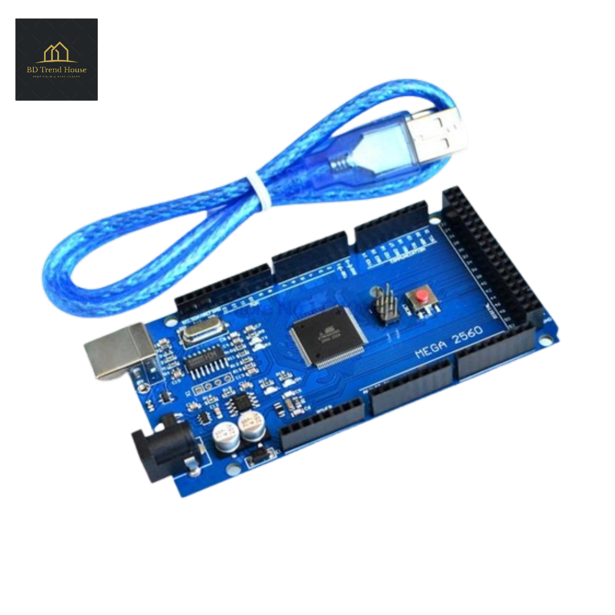 Arduino Mega 2560 R3 Development Boad with Cable. 