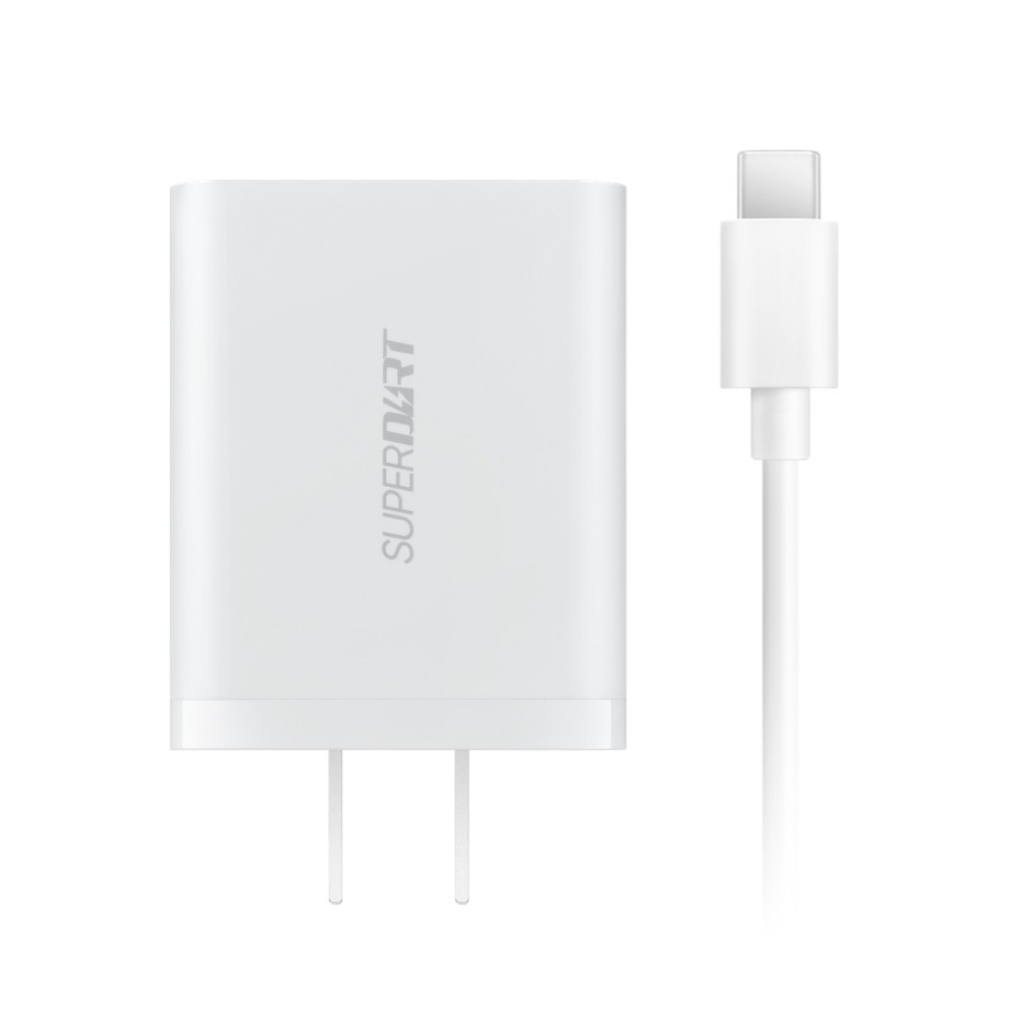 Realme 65W Superdart Gan Charger Adapter With Type C Cable - Charger. 