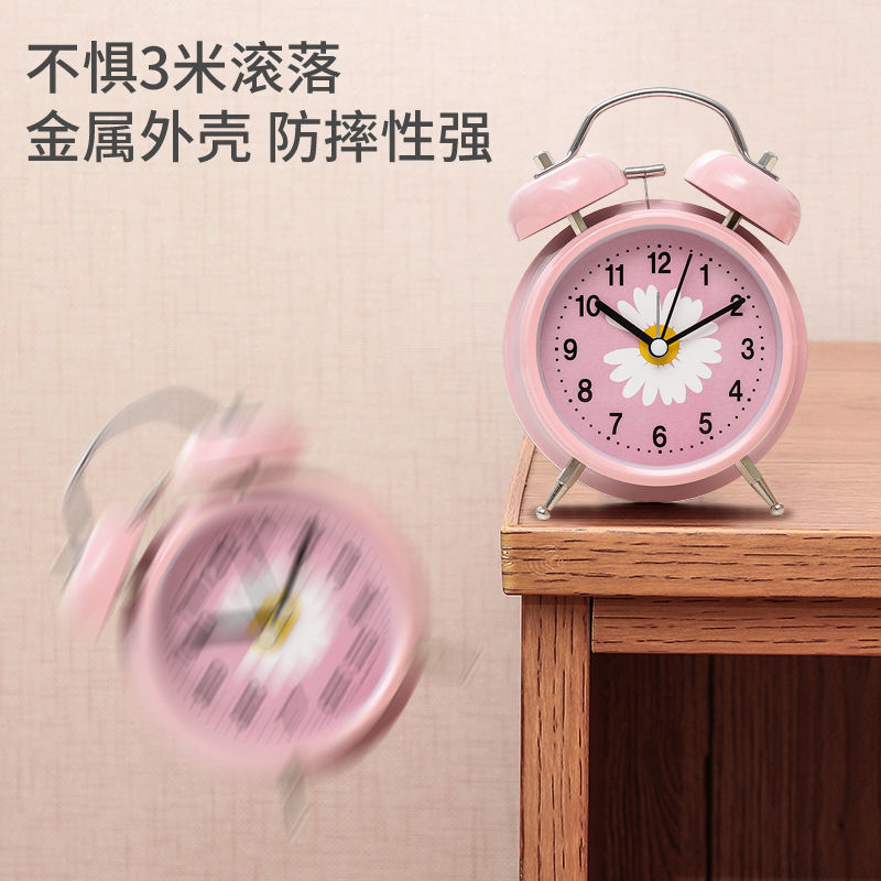 Alarm clock, student alarm clock, wake up, boy lazy bedroom, glow-in-the-dark student table, cross-border amazon, one piece dropshipping. 