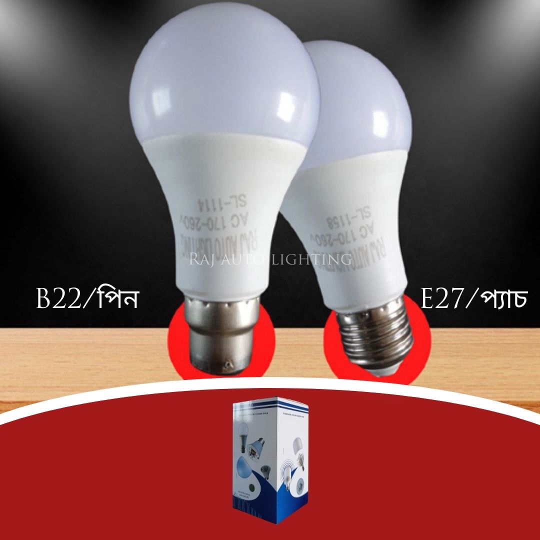 Radar detector motion sensor light Auto ON/OFF indoor outdoor LED bulb with dusk to dawn sensor. 