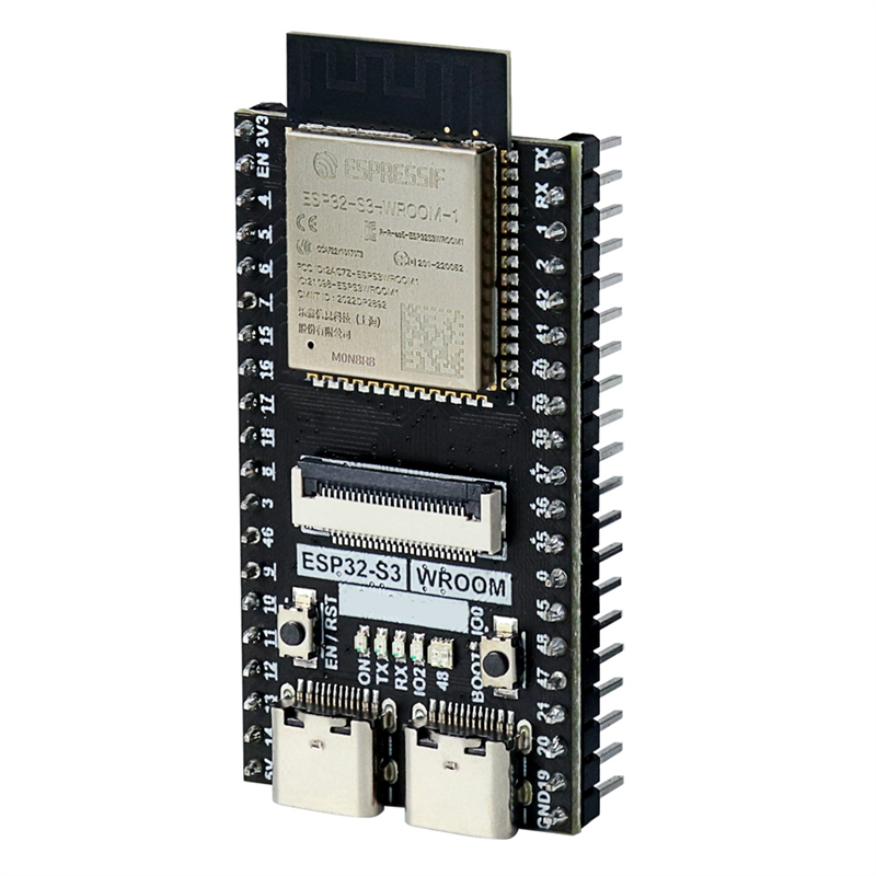 ESP32-S3 WROOM N8R8 Development Board ESP32-S3-WROOM CAM Board Compatible with for IDE, Onboard Camera Wireless. 