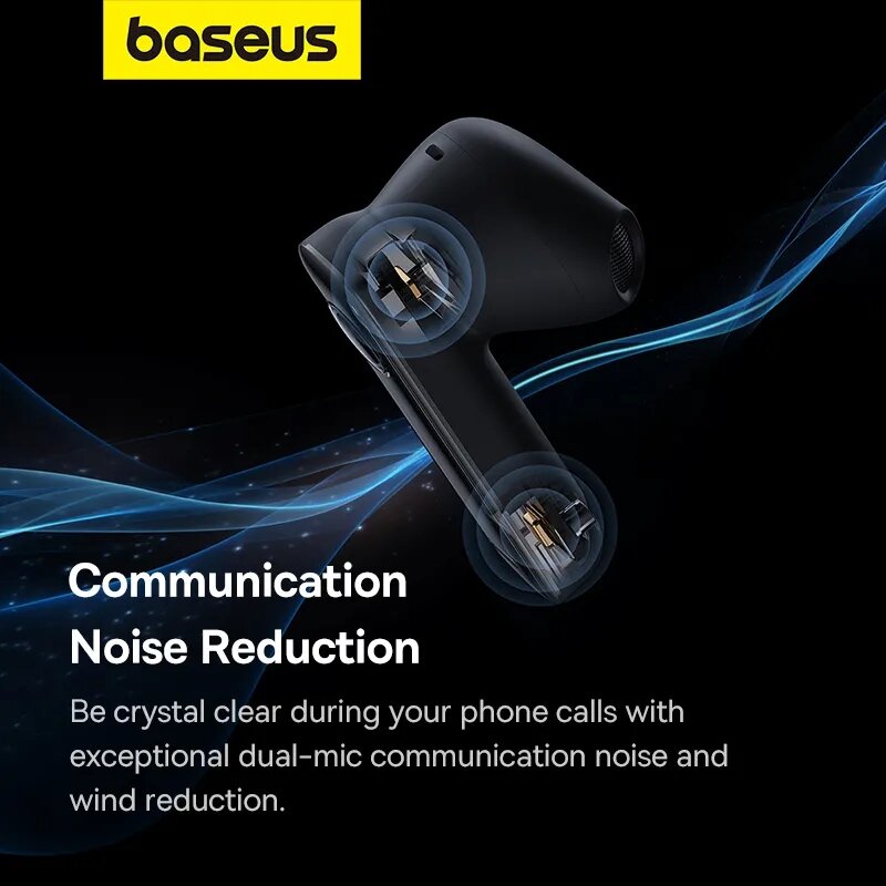 Baseus C-Mic CM10 Bluetooth/Wireless/Noise Reduction. 
