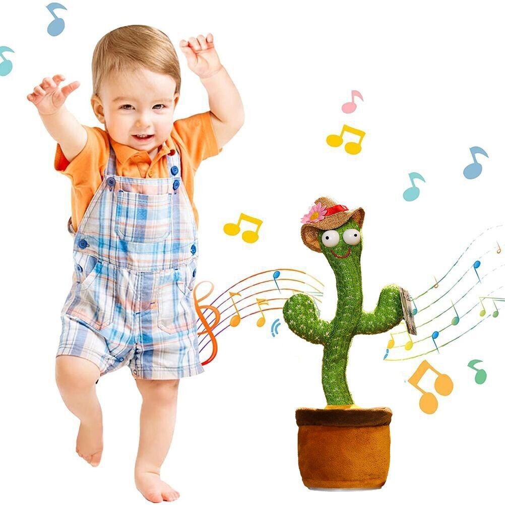 Cactus Plush Funny Electronic Shaking Cactus Singing Dancing Cactus  Twisting Cactus Cute Plush Toy Education Toy Plush Toy with 120 Songs for  Home Decoration and Children Playing Birthday Gift Kids Toy |