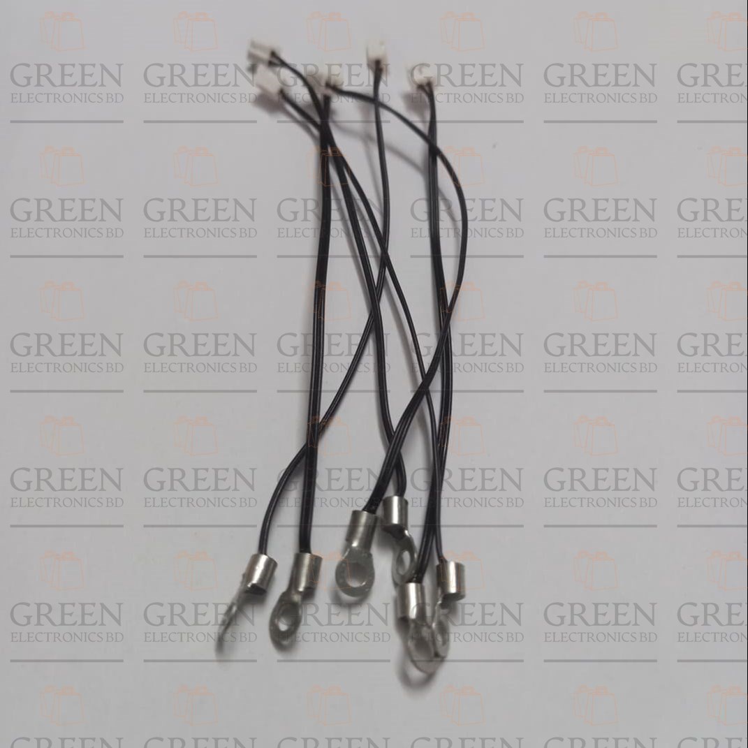 10K Surface Mounting Screw On Probe Assembly Ring Lug NTC 125mm Thermistor Temperature Sensor 103 16-14mm With Connector For IPS BMS General Purpose. 