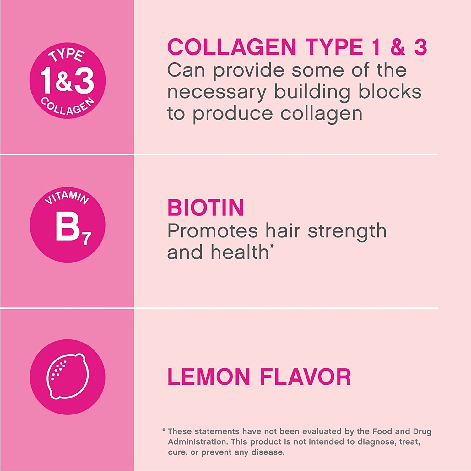 NeoCell Collagen, Vitamin C & Biotin Supplement, Beauty Builder - Support for Hair, Skin & Nails, Collagen Type 1 and 3, Lemon Flavor, 60 Gummies. 