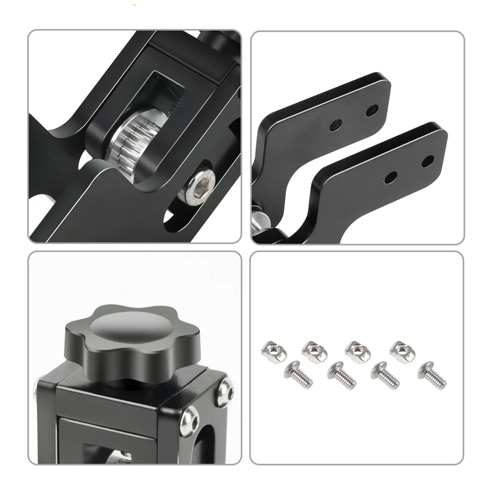 1PC 3D Printer Ender 3 Upgrade 2020 Profile X-axis 2040 Y-axis Synchronous Belt Stretch Straighten Tensioner for Creality CR-10. 
