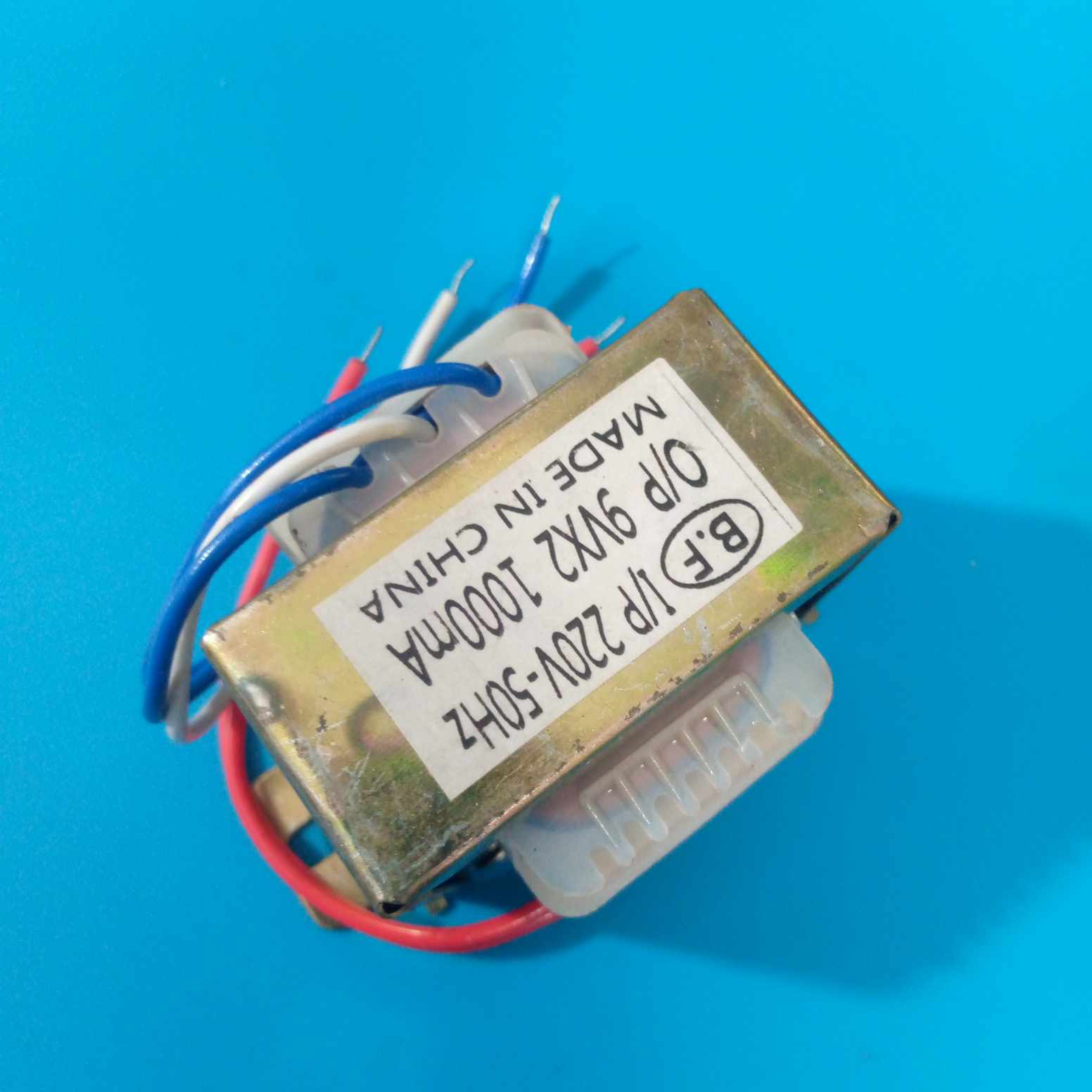 1Amp 9V Transformer 9V-0-9V 1000mA Input AC 220V 50Hz Output DC 9V Volt 1A Step Down Transformers For Power Supplies Adapters Electronics Project DIY. 