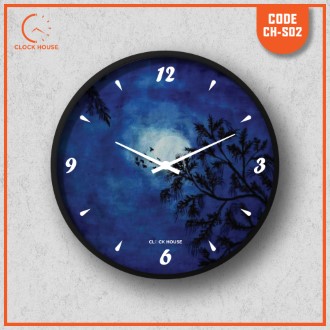 Silent Clock House BD Artistic Wall Clock