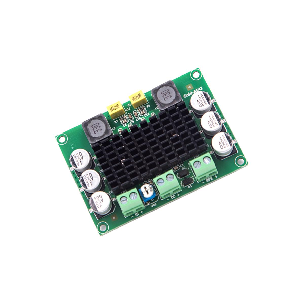 TPA3116D2 100W DC 12V-24V Mono Channel Class D Digital Power Audio Amplifier For DIY Subwoofer Deep House Bass or Single Channel Home Theater Speaker Woofer Amplifier Module