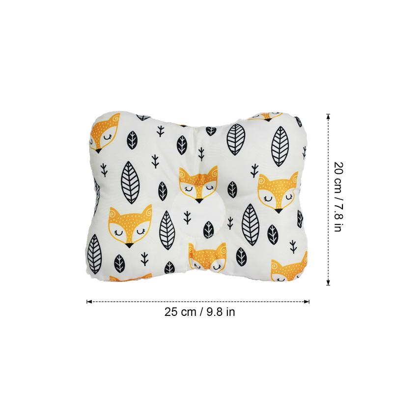 Newborn Baby Pillow Soft And Elastic Newborn Sleep Support Pillow Comfortable Memory Foam Head Protection Cushion For Babies 0-2. 