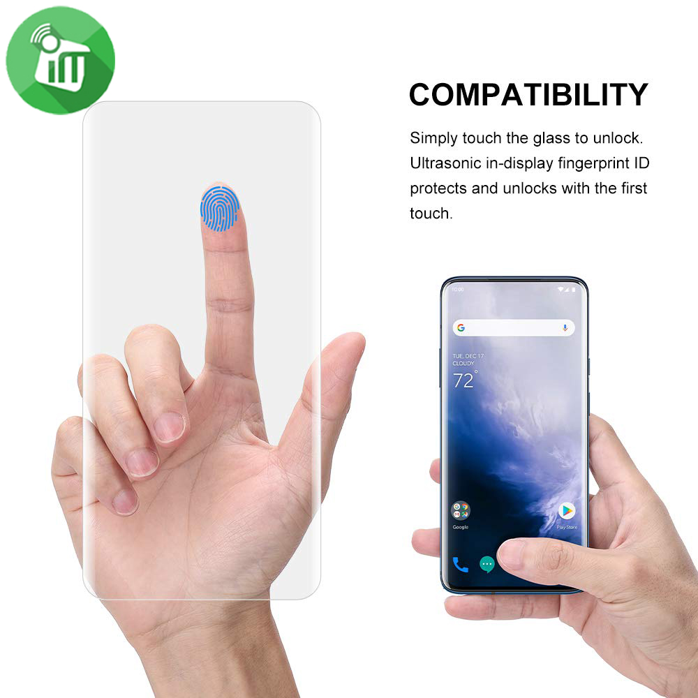 For Samsung Galaxy S20 - One Minute UV Glue Curved Screen Protector. 