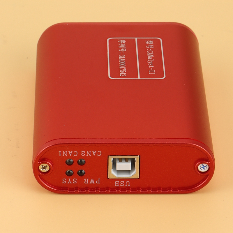 ZOROOM CAN Analyzer CANalyst-II USB to CAN Analyzer CAN-Bus Converter Adapter Compatible with ZLG USB to CAN. 
