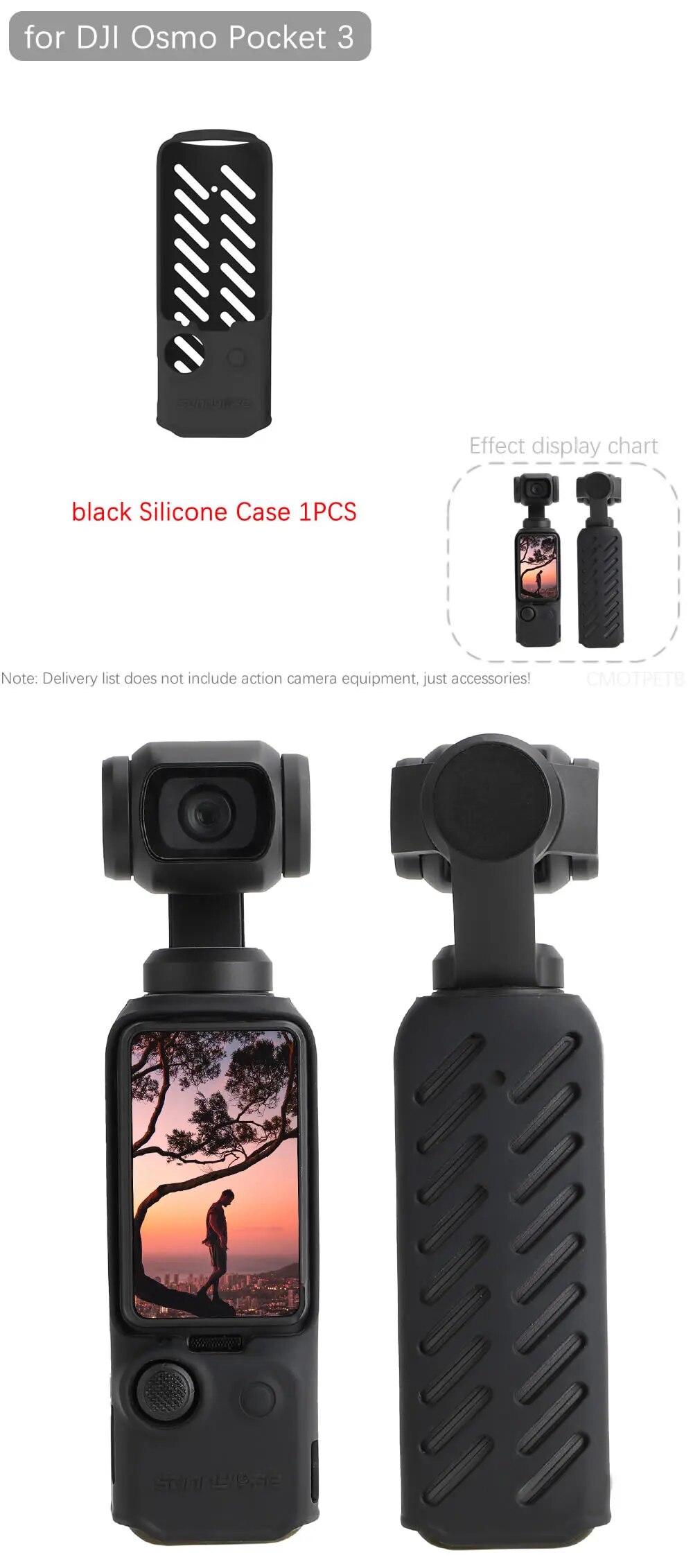 Phone Light Clip Must-Have Magnetic Phone Grip For DJI Pocket