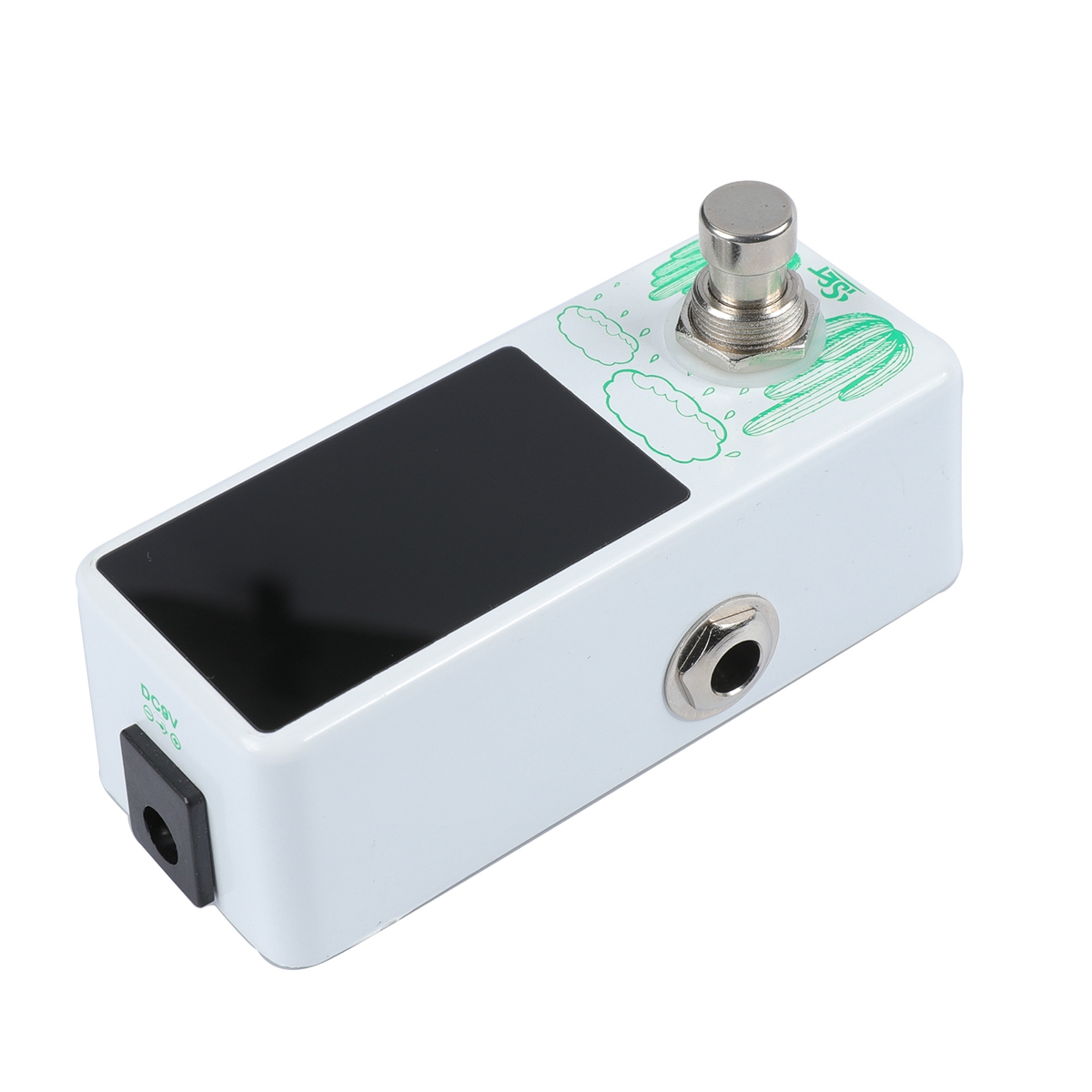 ISET Guitar Tuner Pedal High Precision Chromatic Auto with LCD Display for Guitar Bass Volin True Bypass. 