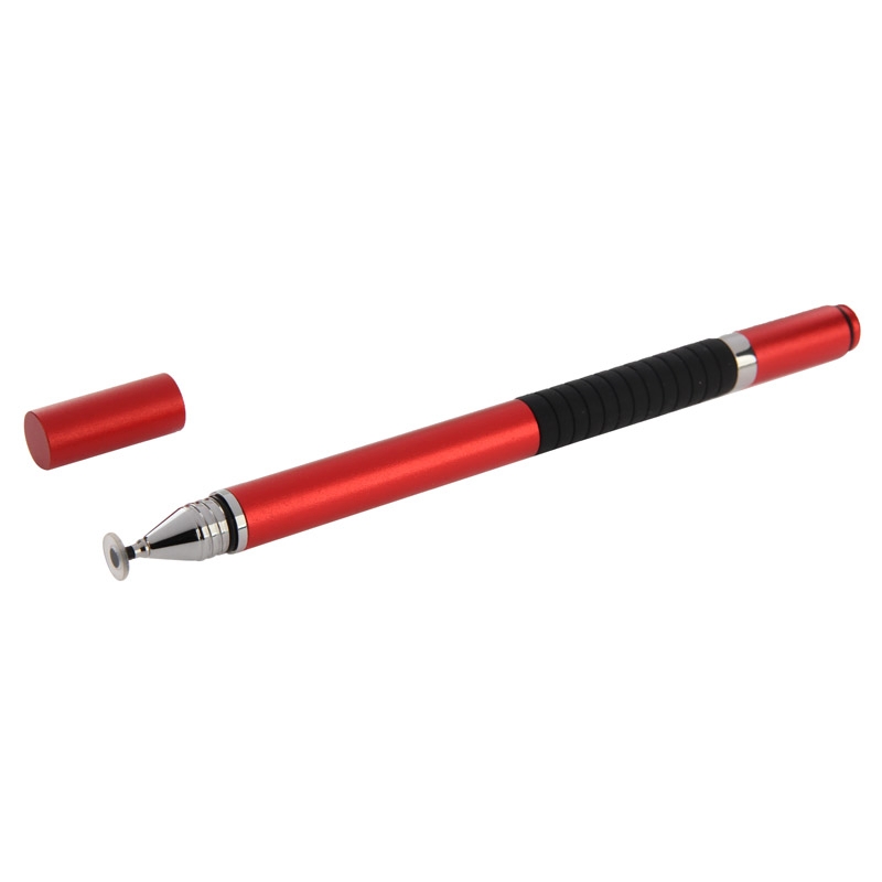 2 in 1 Stylus Touch Pen + Ball Pen for iPhone 6 & 6 Plus / 5 & 5S & 5C, iPad Air 2 / iPad mini 1 / 2 / 3 / New iPad / iPad and All Capacitive Touch Screen. 