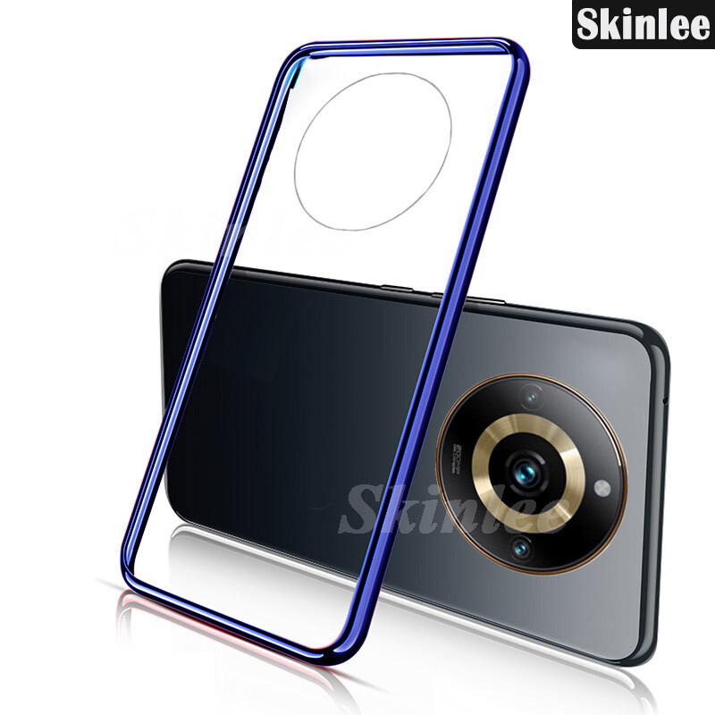Phone case For Realme 11 Pro + Back cover Transparent Plating Electroplate Shining Clear Soft Back Cover For Realme11 Pro Plus Cover cases