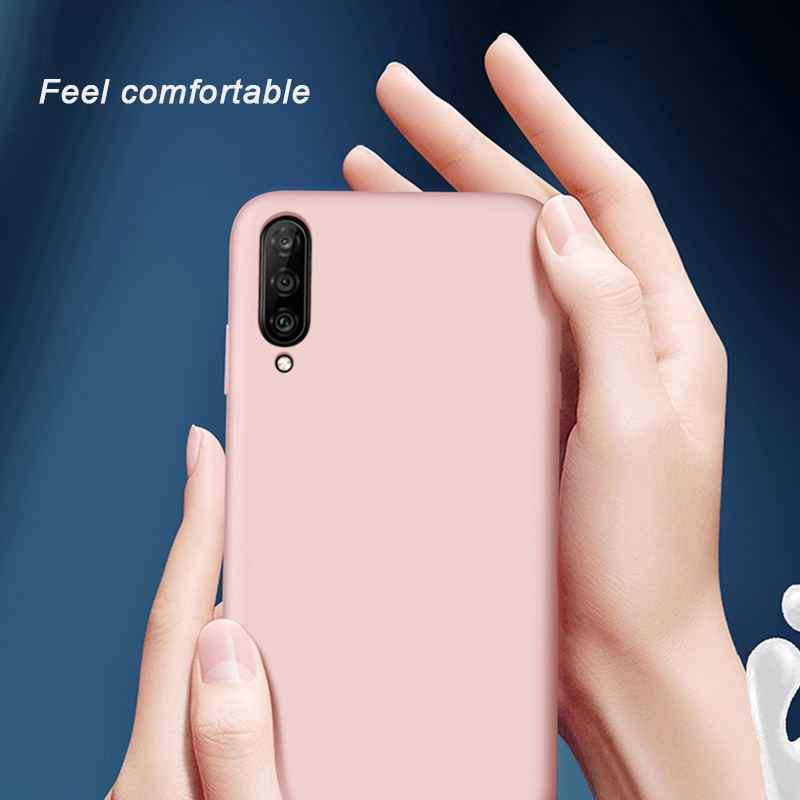 Tokifu XiaomiMi9 Casing The New Liquid Silicone Phone Case All-inclusive Shockproof Back Cover. 