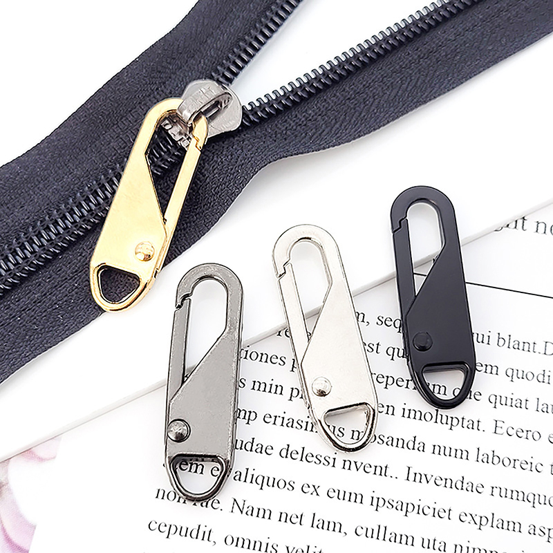 5 Pcs Metal Zipper Pull Replacement Detachable Zipper Slider Pull Tab Repair Kit for Clothing Jacket Diy Craft Sewing Zip Head Cherry Super Store. 