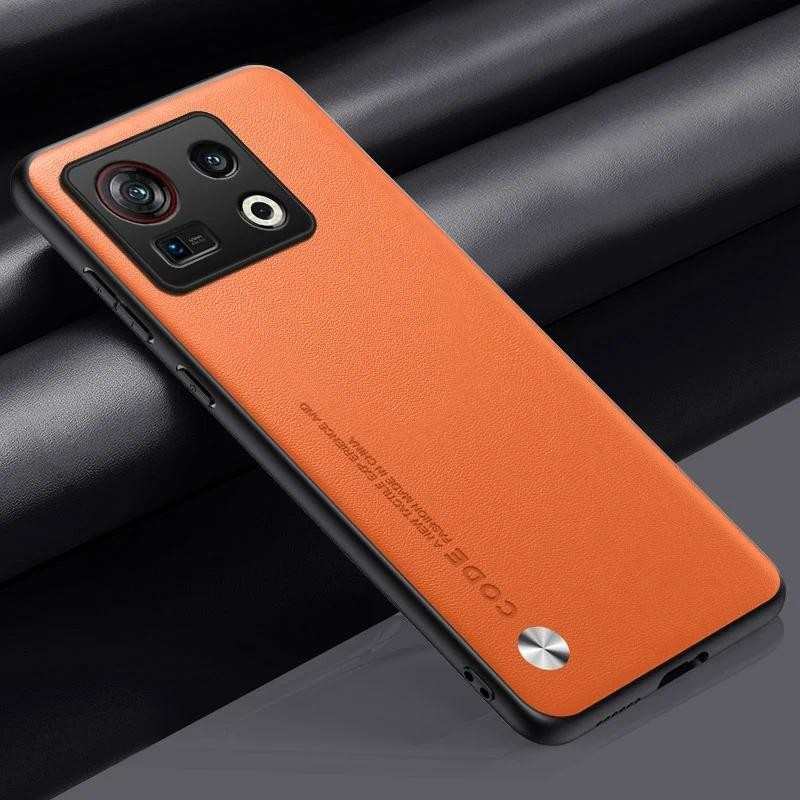 New Phone case Nubia Z40 Z40S Pro Carbon Fibre Leather Silicone Shockproof Full Protection Casing For Nubia Z50 Ultra 5G Back cover
