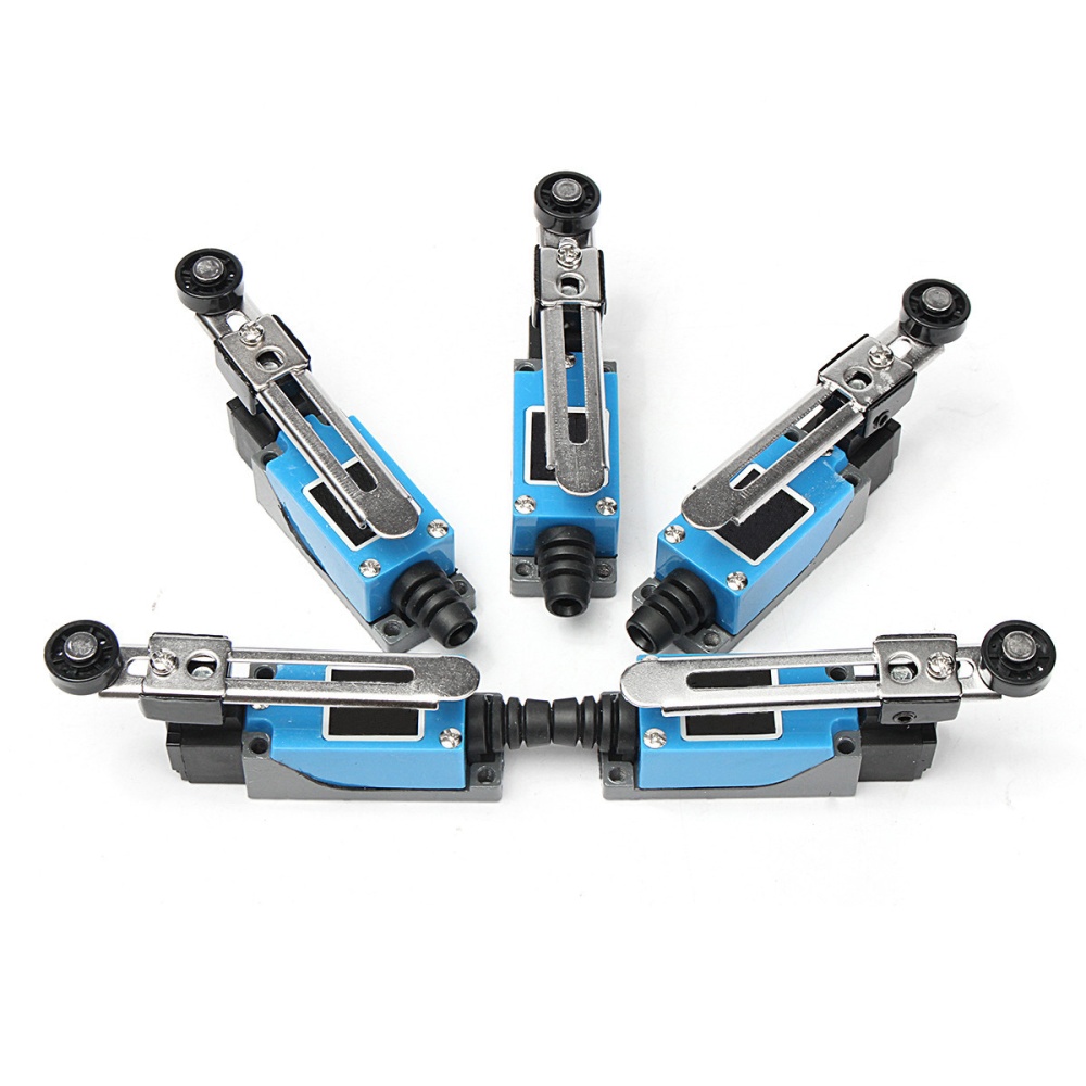 New 5PCS Limit Switch Momentary Waterproof Rotary Adjustable Roller Arm Lever Overtravel-Limit Switches. 