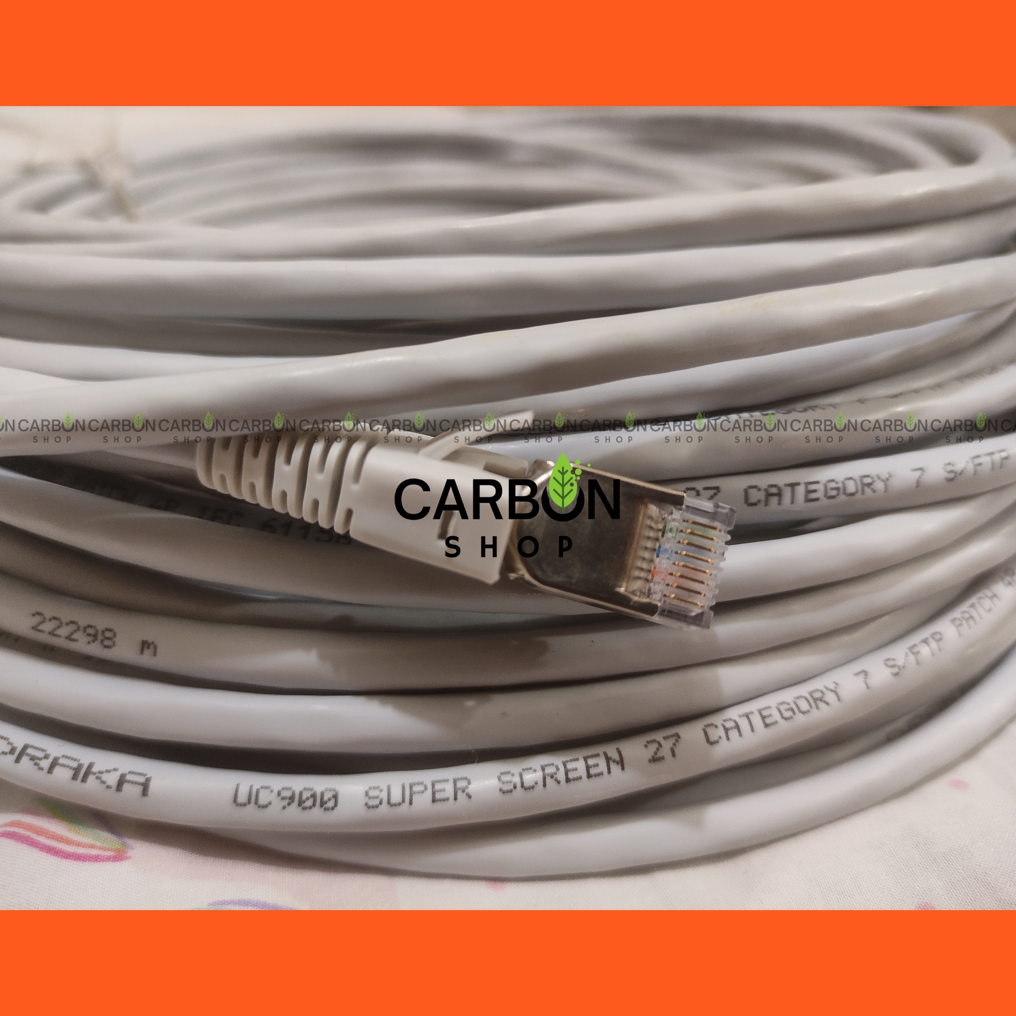 10 Meter Cat7 Ethernet Cable Lan Cable 10Gbps High Speed RJ45 Networking Ethernet Lan Network Cord Cable Lead Ready Cable - High-Speed Internet Connectivity With Cat 7 Cable For Router Modem Computer PC And Laptops PS3 PS4. 