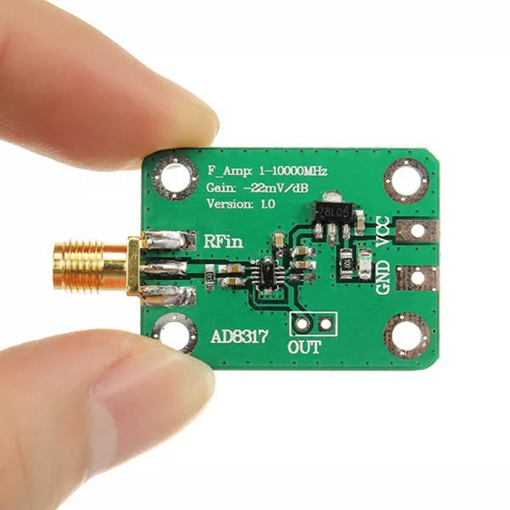 AD8317 High Speed Logarithmic Detector RF Log Detector RF Signal Log Output Power Meter 1M-10000MHz Controller. 