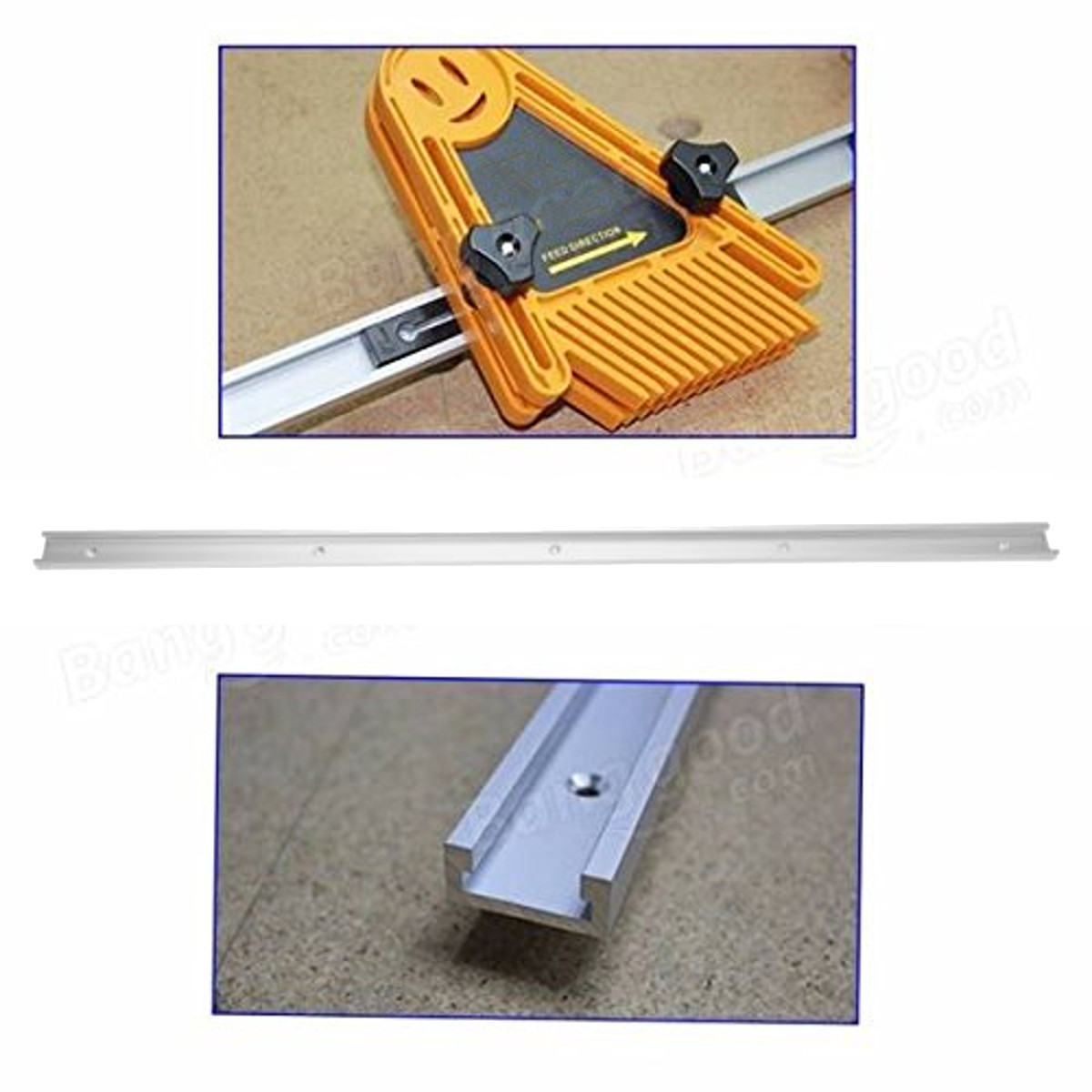 800MM T-Slot Miter Track Jig Fixture T-tracks For Router Woodworking Table Tool. 