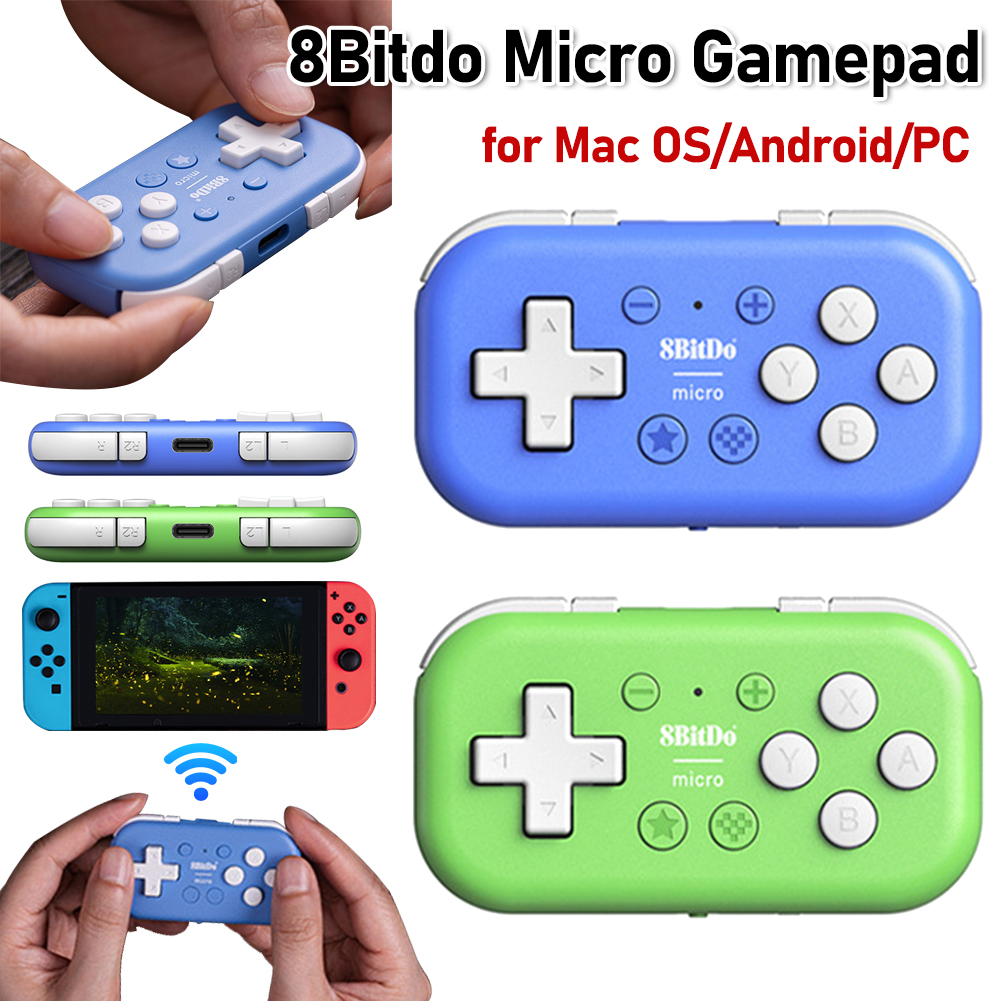 Gamepad Pocket Controller Designed For 2d Games Bluetooth-Compatible Mini Game Console For Switch/raspberry Pi