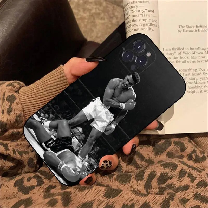 Mike Tyson Boxer Phone Case For iPhone 8 7 6 6S Plus X SE 2020 XR XS 14 11 12 13 Mini Pro Max Mobile Case. 