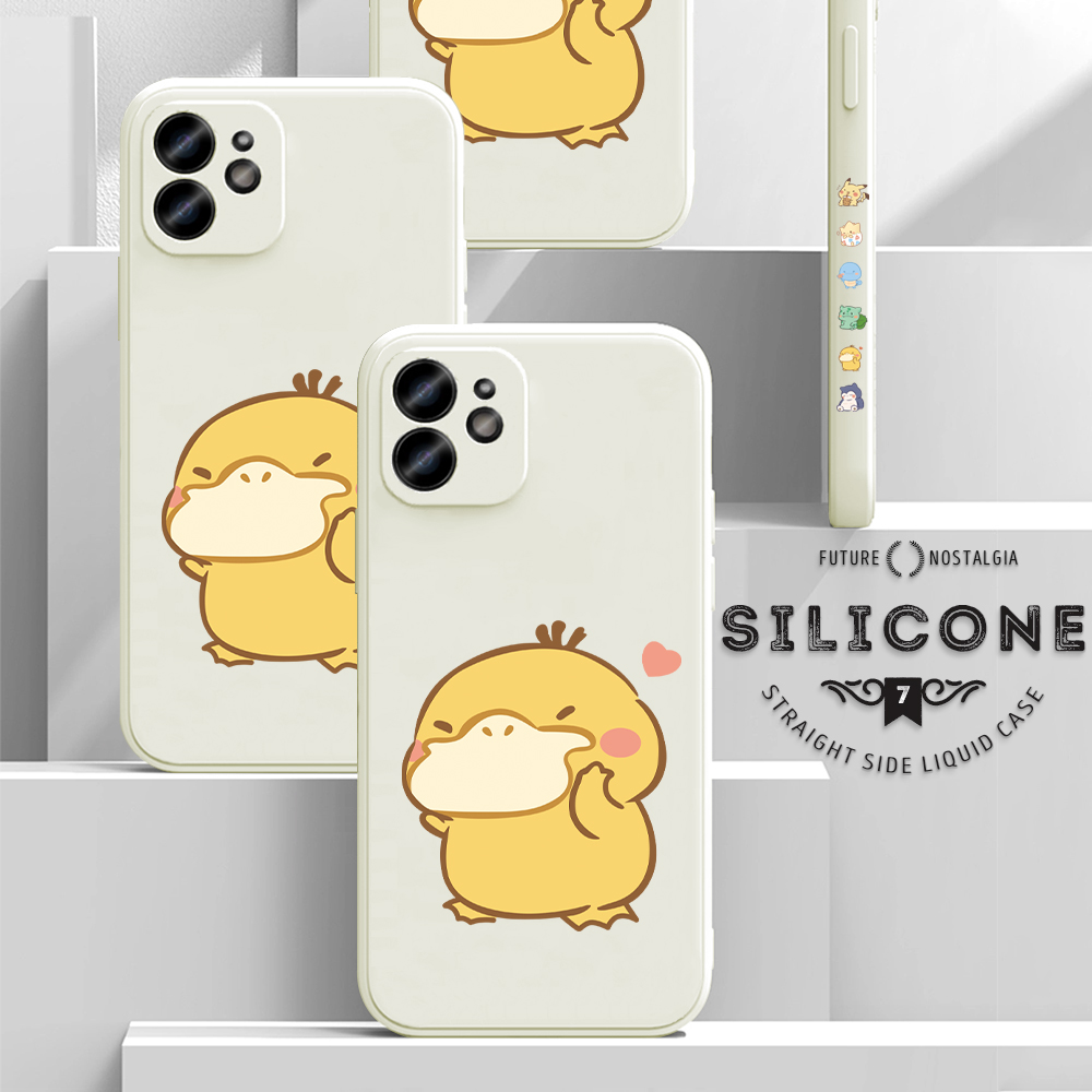 Hontinga for Samsung S8 Plus Case Side Design Trendy Cartoon Sign Back Cover Soft Square Edge Pattern Liquid Silicone Phone Cases. 