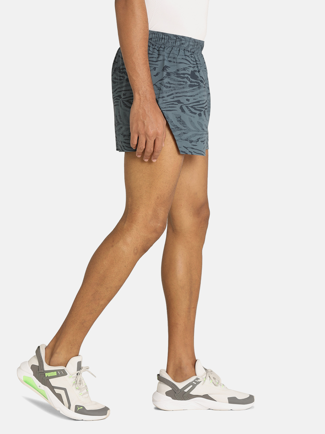 PUMA RUN Ultra Weave S3 Split Short Woven Shorts for Men. 