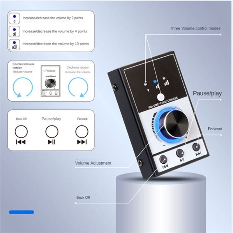 Computer External Sound Controller Sound Card Regulator Live Karaoke USB Volume Controller
