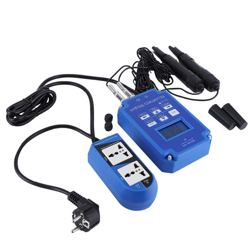 PH Meter PH‑803W WIFI ORP/PH Controller Online Water Quality Monitor EU Plug AC230V±10% 50/60Hz. 