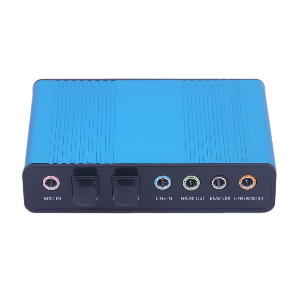 USB Sound Card USB 5.1/7.1 Channel Audio Controller Optical Sound Card External Audio Driver Card Converter for PC Desktop Sound Adapter（blue） high quality. 