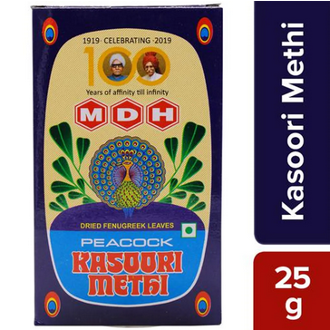 Mdh Peacock Kasoori Methi, 25 g *2pcs=50 g