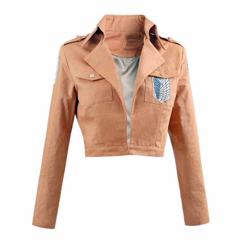 Attack on Titan coat jacket Japanese anime costume Survey Corps