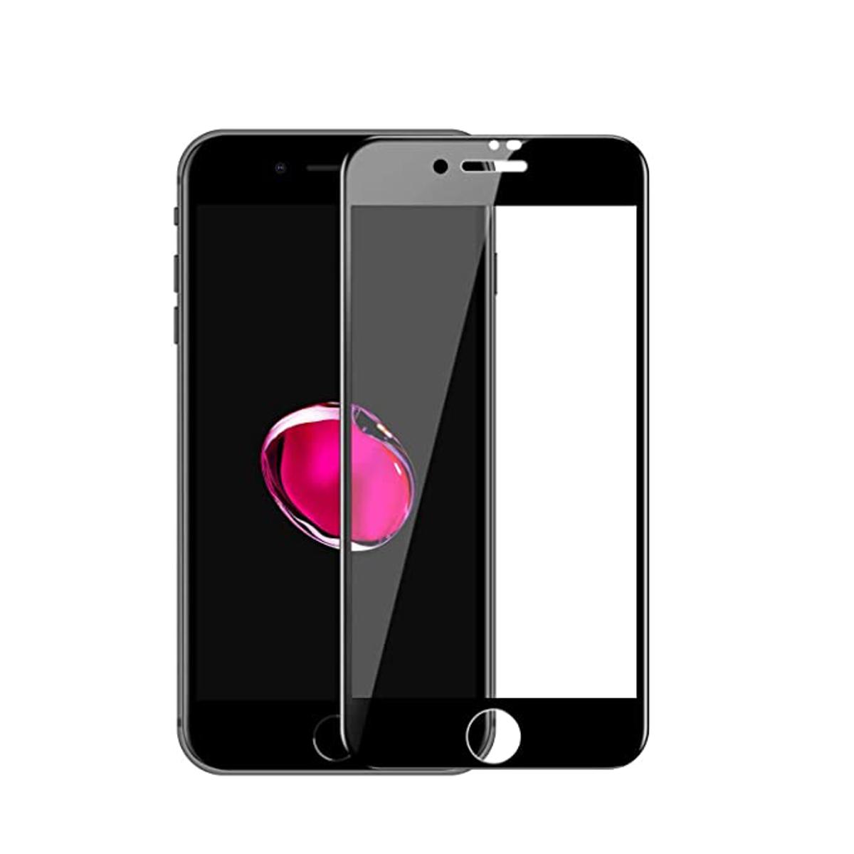 Apple iPhone 6G Plus / Apple iPhone 6 Plus / Apple iPhone 6s Plus Tempered 6D / 9D /11D / 21D Glass Screen Protector - Black