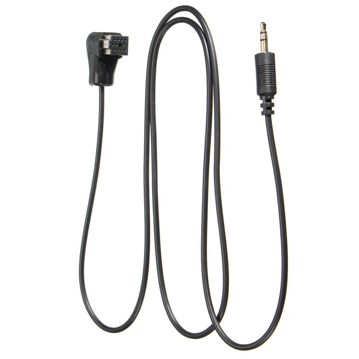 3.5mm AUX Input Cable to Car Pioneer Stereo Headunit IP-BUS Input Adapter