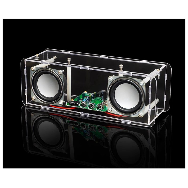 2-Channel Bluetooth Speaker Stereo Amplifier Board Electronic Product DIY Production Circuit Board Welding Kit. 