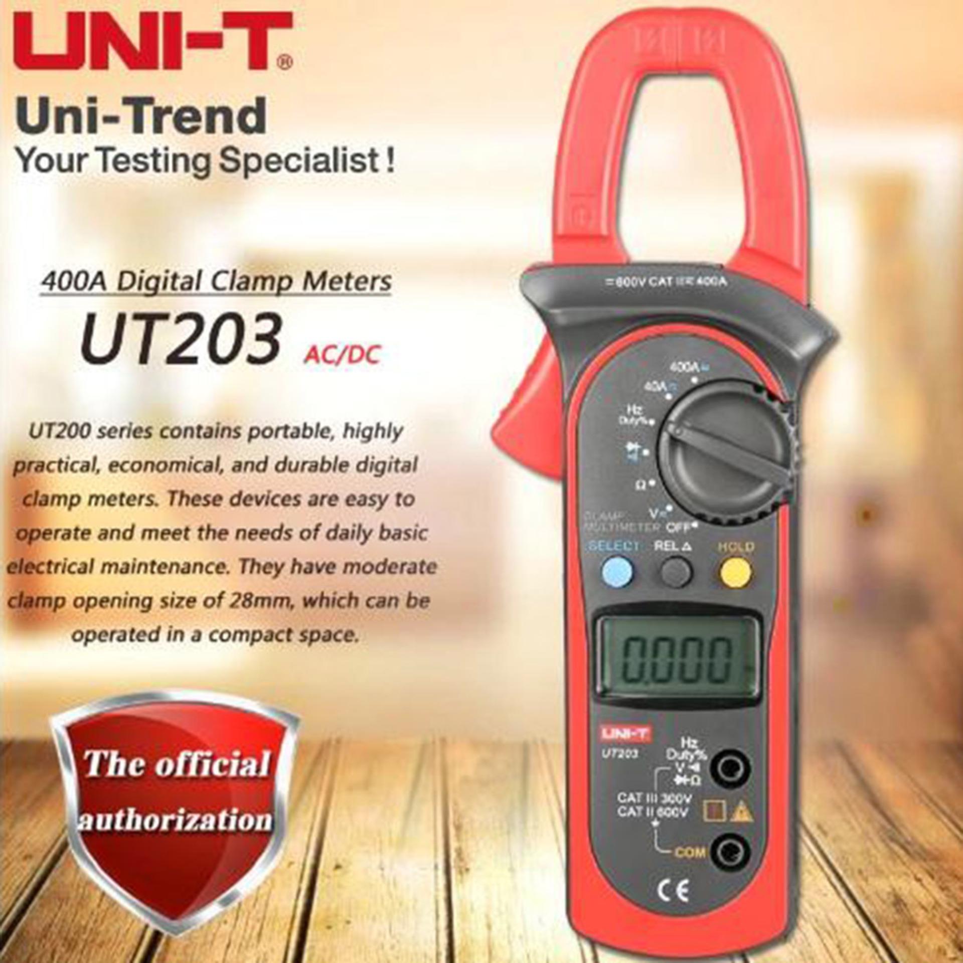 UNI-T UT203+ Digital Clamp Meters AC/DC  - Kings Trading